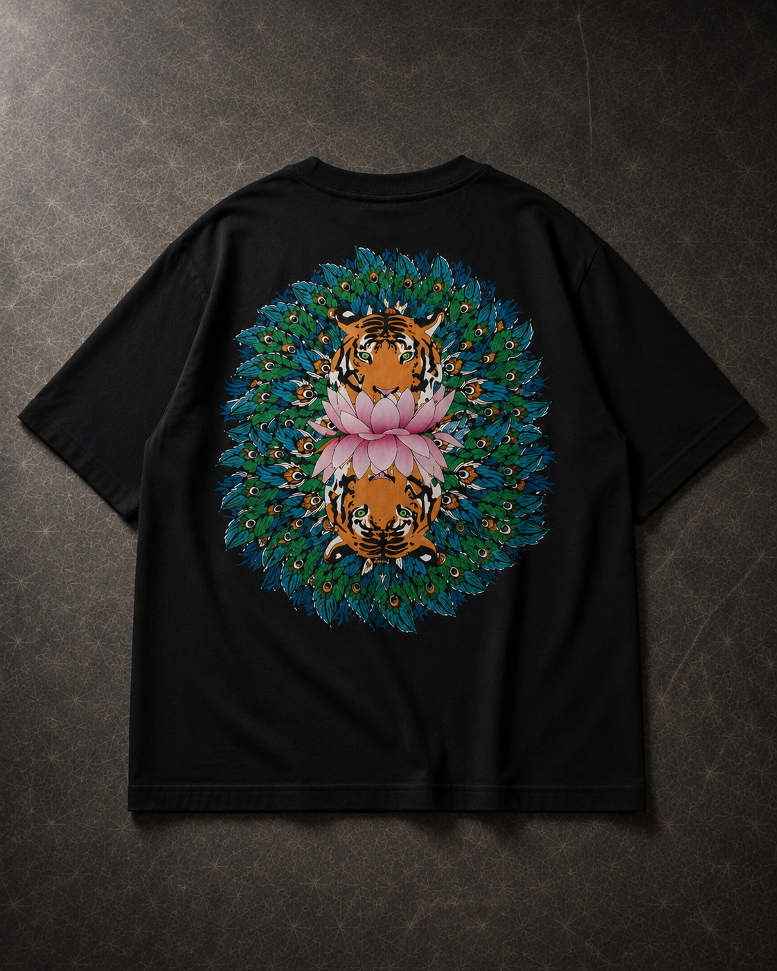 The Tiger, Lotus and the Peacock