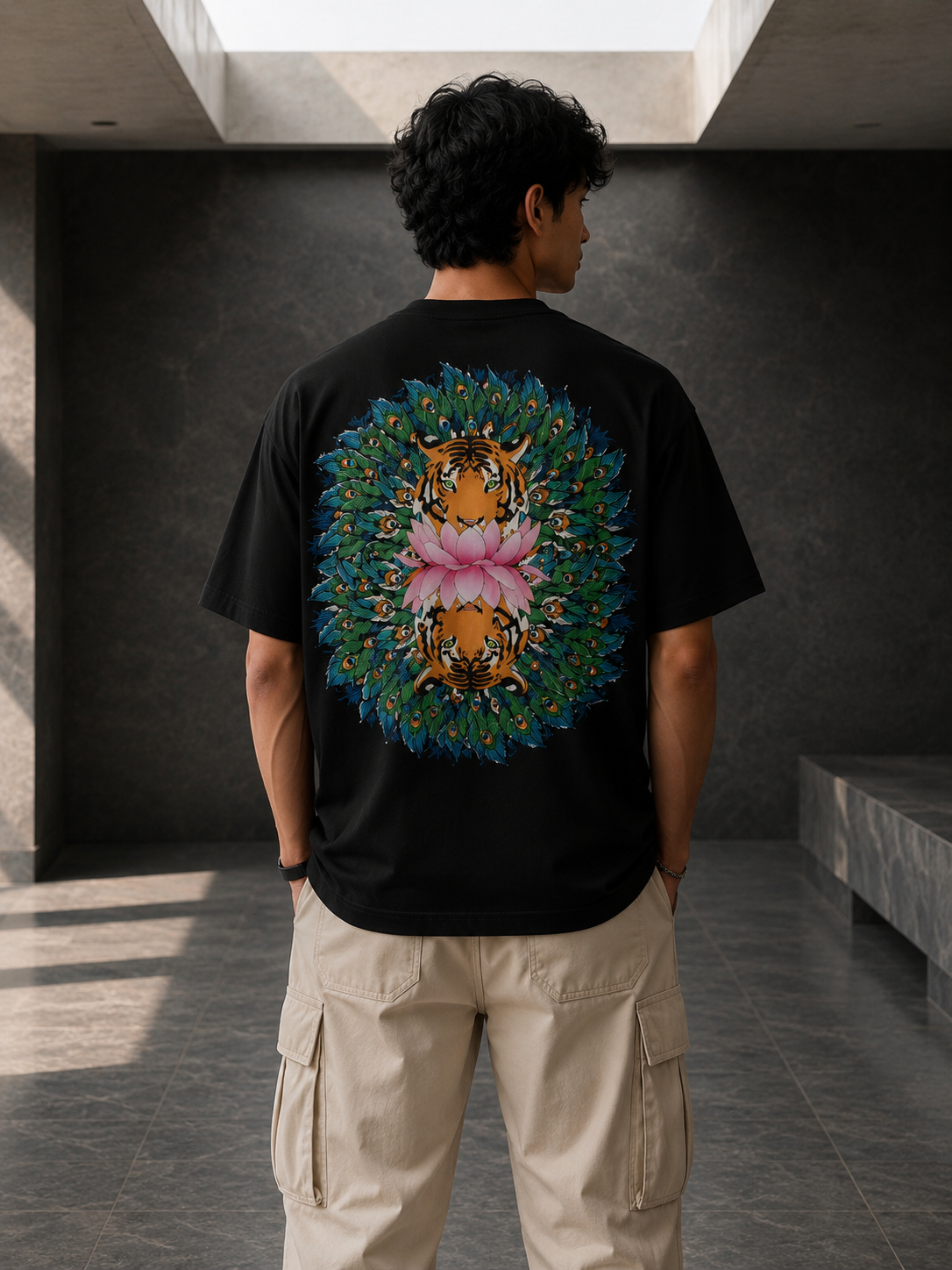 The Tiger, Lotus and the Peacock