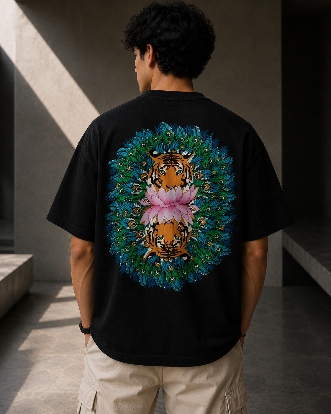 The Tiger, Lotus and the Peacock